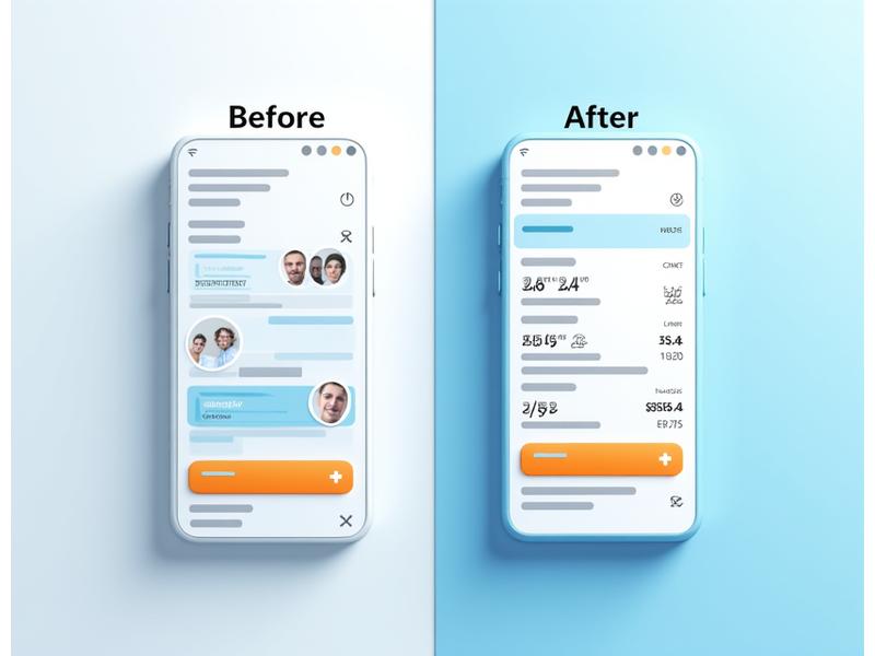 Before and after comparisons of e-commerce landing pages and checkout flows, demonstrating improvements in conversion rates through UX optimization, A/B testing results, and shopping cart abandonment recovery strategies.