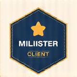 Customer satisfaction badge with a smile icon.