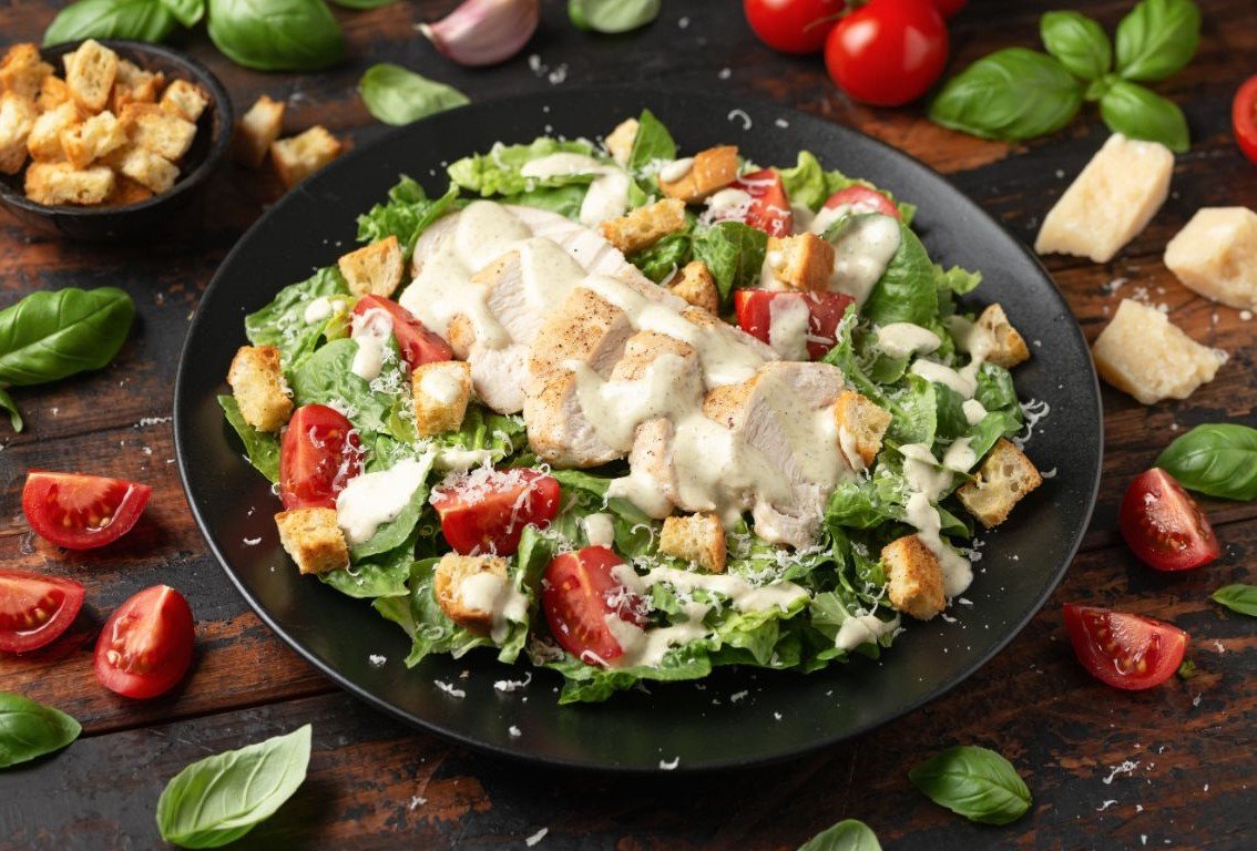 chicken caesar salad